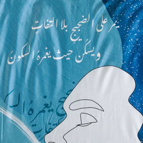Sherpa blanket - يمر على الضجيجِ بلا التفاتٍ