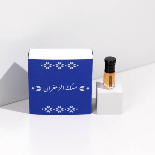 ربع تولة مسك الزعفران الطبيعي