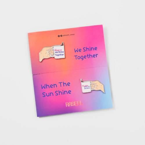 مجموعة بروشات we shine together  من Raseel popup