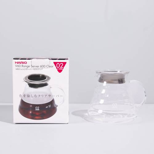 إناء تقديم زجاجي V60