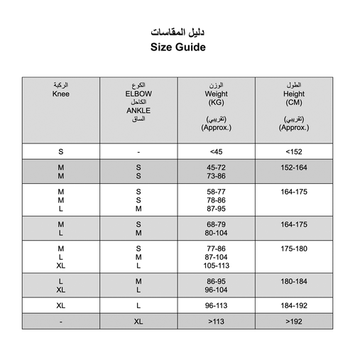 بريو كمادة العضلات مقاس وسط من بلسم