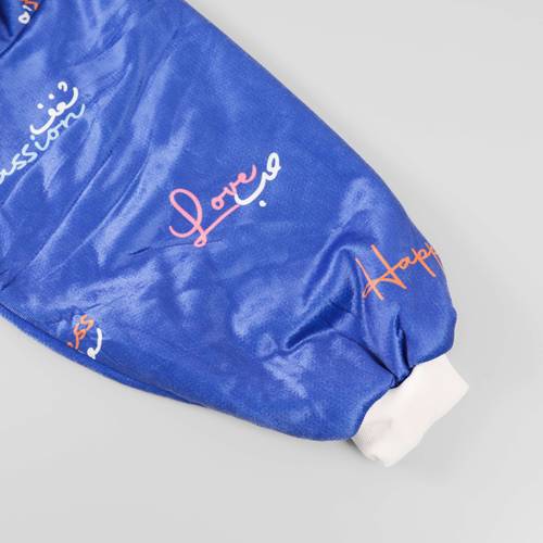 sherpa blanket Hoodie - Happiness