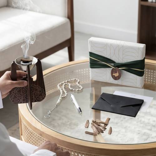 طقم قلم باركر وسبحة ومبخرة