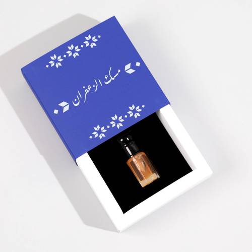 ربع تولة مسك الزعفران الطبيعي