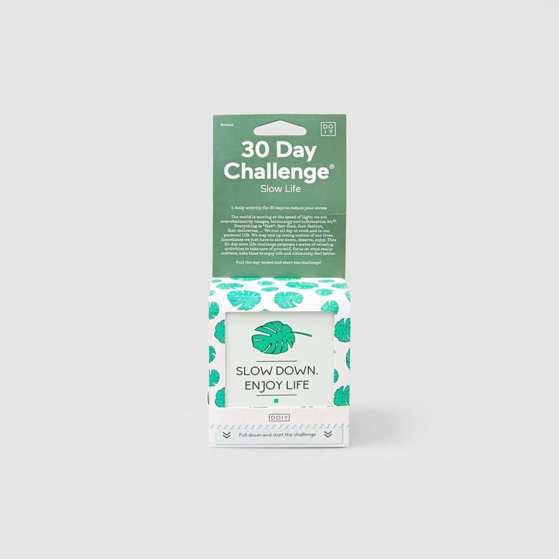 DOIY '30 Day Challenge — Slow Life' Card Set