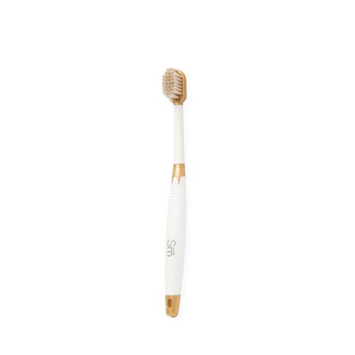 The Smart Deluxe Miswak Toothbrush with a flexible rubber handle