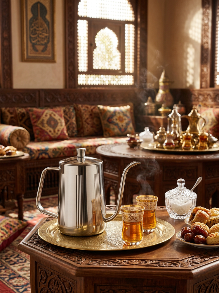 براد استيل فضي ML600 – إبريق رقبة إوزة 600 مل لتحضير القهوة المختصة