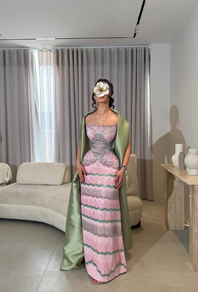 فستان سهره تطريز كامل
