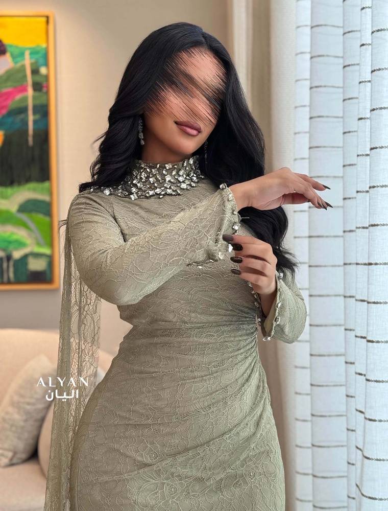 فستان سهره بكرستال فخم