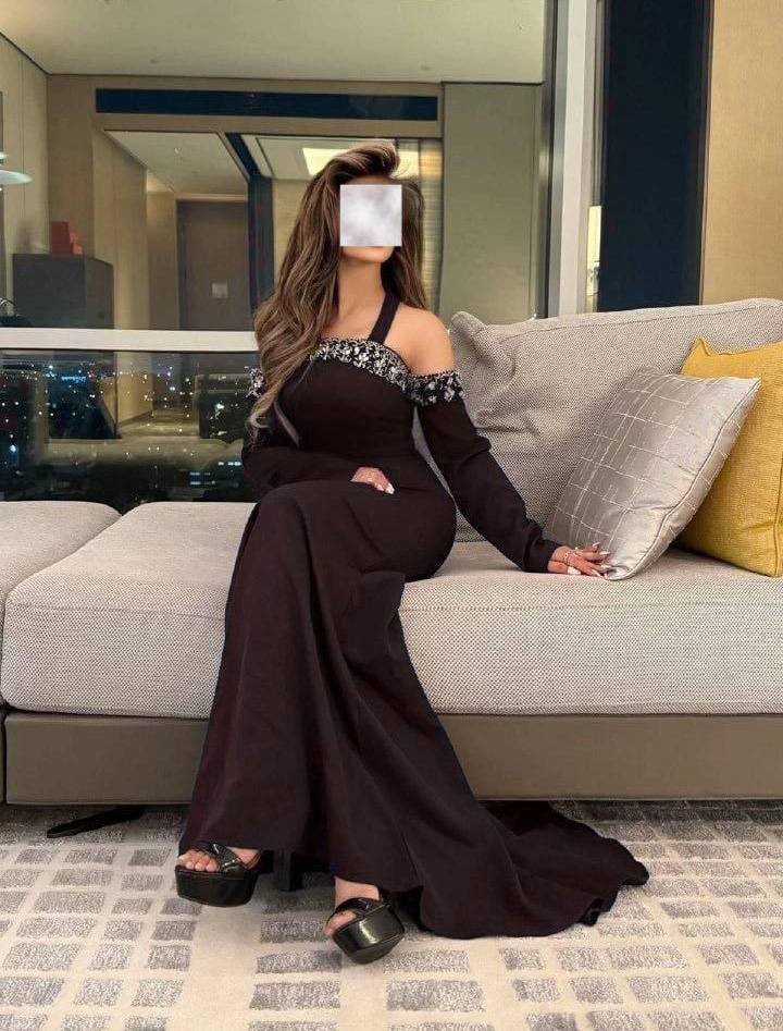 فستان سهره بتطريز الصدر فخم