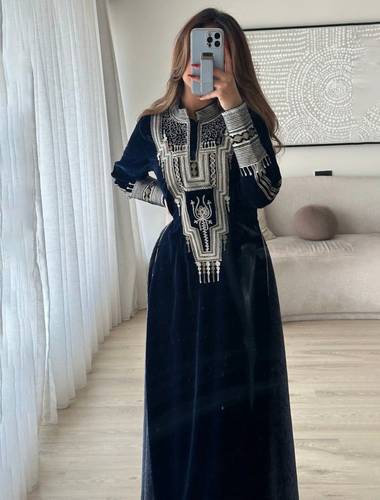 جلابيه تراثي بطرحه