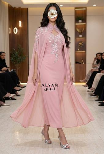 قطعتين بتطريز ورد عصري