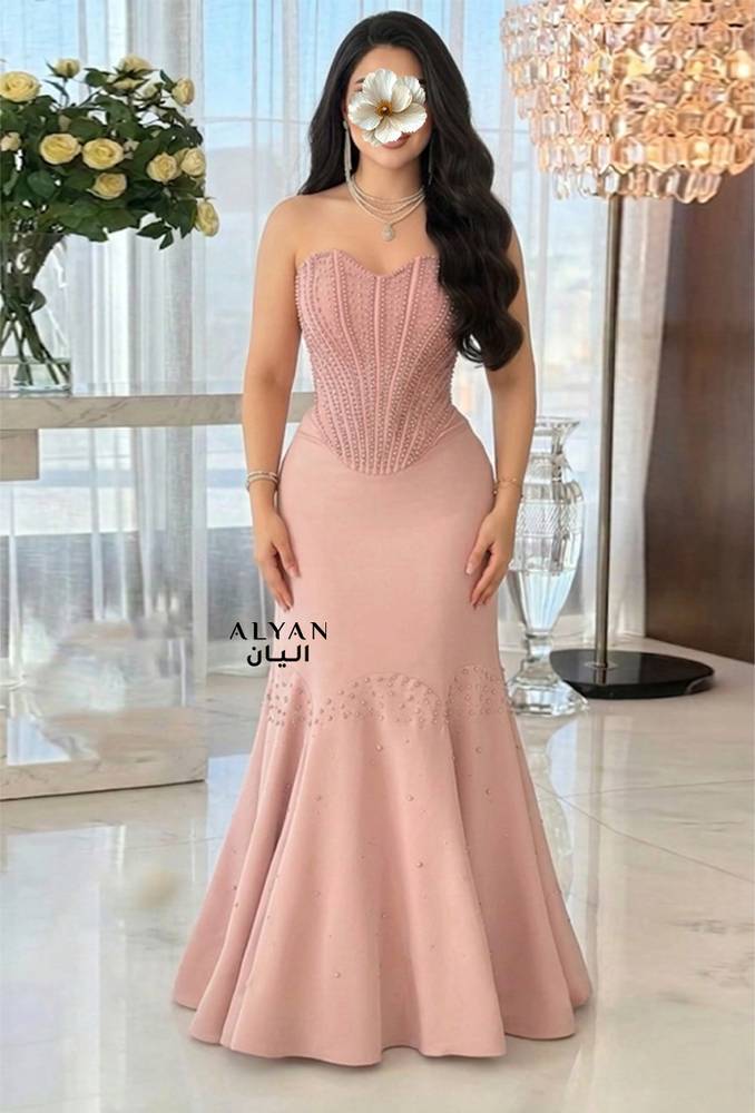فستان كورسيه بتطريز