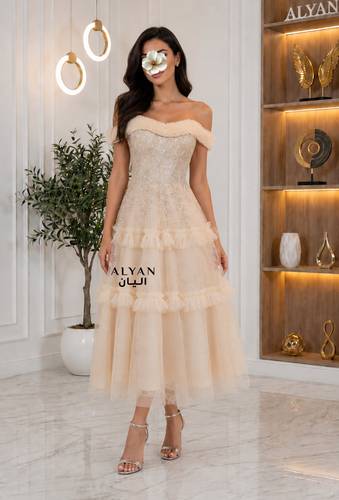 فستان سهرة ميد 