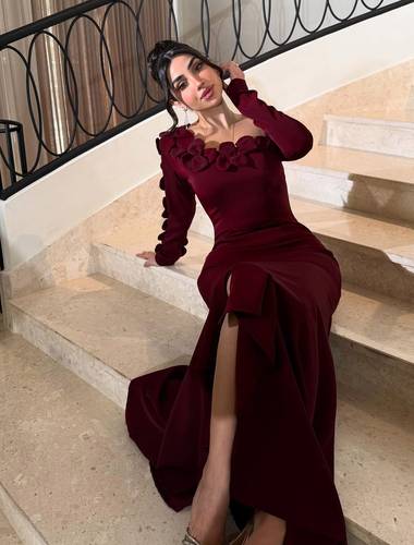 فستان سهره بورد الصدر