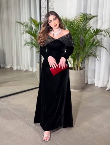 فستان سهره مخمل