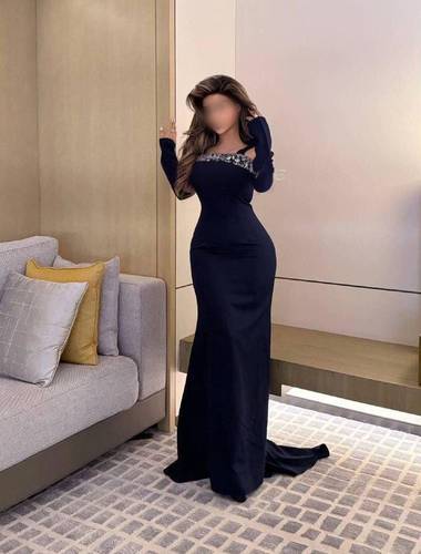 فستان سهره بتطريز الصدر فخم