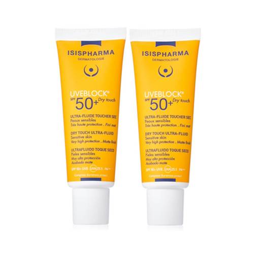 إيزيس فارما  يو في بلوك واقي شمس SPF50 لمسة جافة- 40 مل X (1+1 مجانا) 