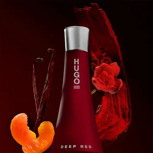 هوجو بوس ديب ريد عطر نسائي شرقي جريء أو دو بارفيوم - 90 مل