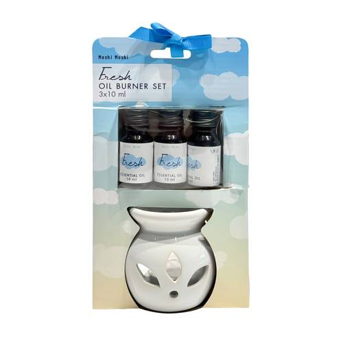 موشي موشي مجموعة فواحة شمع معطرة بثلاث زيوت عطرية فريش ST97-8