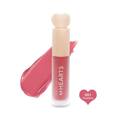 هارتس احمر شفاه سائل مطفي روز بيري 001 - 6 مل