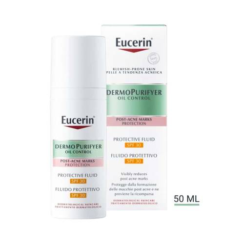 يوسيرين  ديرمو بيور يفيير سائل وقائي SPF30 لتقليل من البقع والشوائب -50مل 