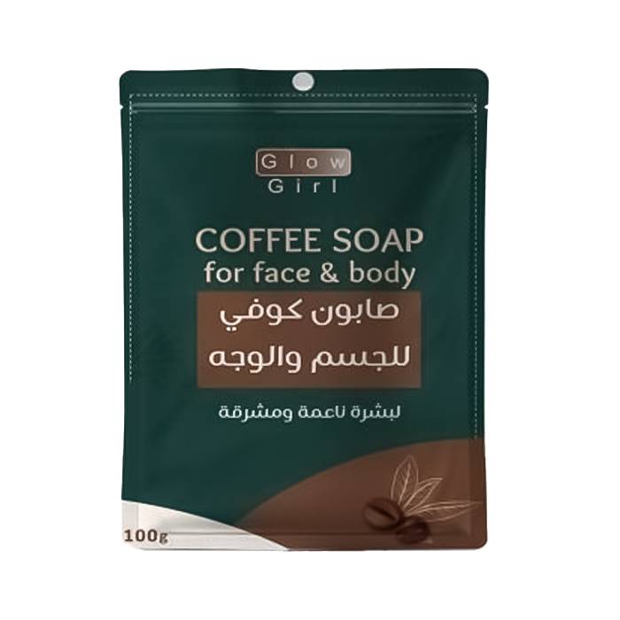 صابون كوفي للوجه والجسم قلو قيرل-100 جرام 