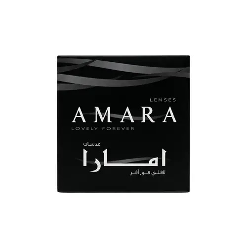 أمارا لافلي فور إيفر عدسات لاصقة ملونة شهرية اويسس - قطعتين