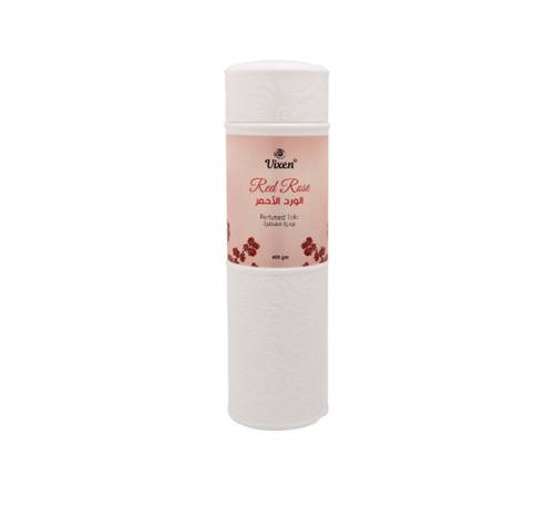 بودره معطر بالورد الاحمر من فيكسن - 400 جرام