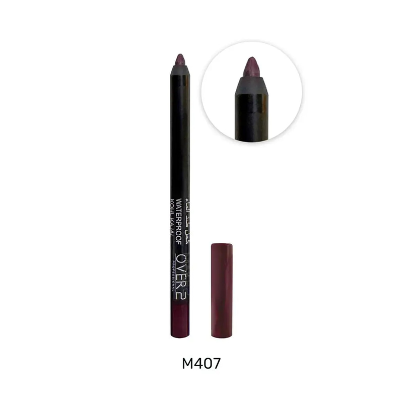 ميك أوفر 22 قلم كحل كاجال ضد الماء رقم M407