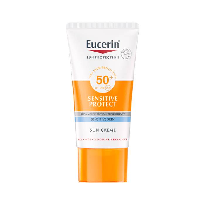  واقي شمس كريم للبشرة الجافة والحساسة حماية 50spf يوسيرين - 50 مل