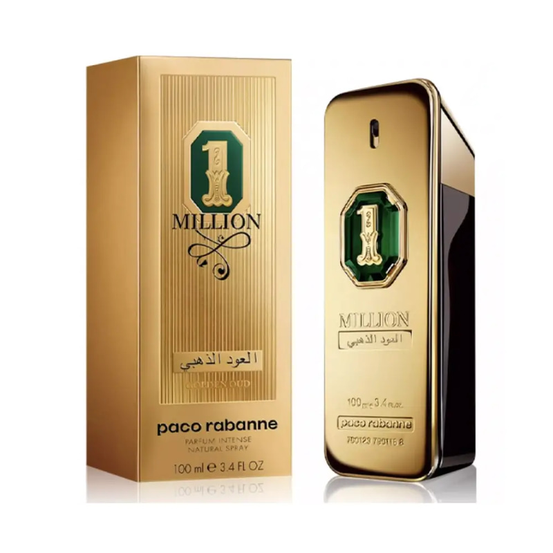 باكو رابان ون مليون عطر العود الذهبي رجالي بارفيوم - 100 مل