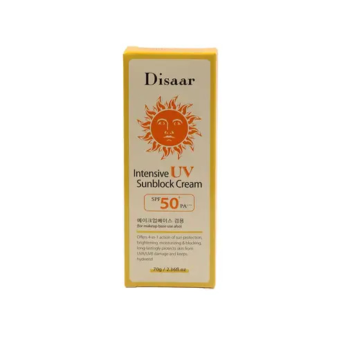 ديسار انتنسف مرطب وواقي شمسي بعامل حماية (SPF50) - 70جرام 