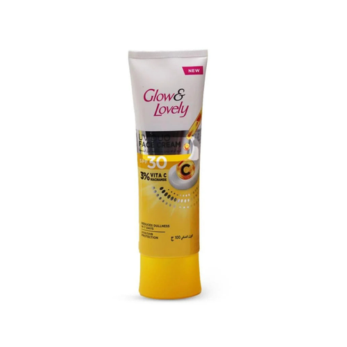  جلو آند لفلي كريم للوجه يو في ديو SPF30 مع 3% فيتامين سي نياسيناميد- 100 جرام