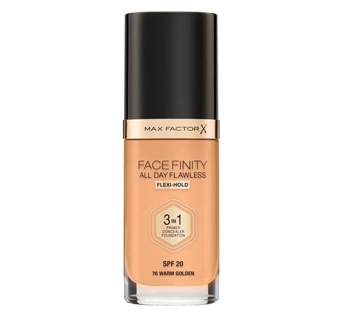 ماكس فاكتور كريم أساس 3 في 1 مع SPF20 رقم 76 ذهبي دافئ  30 مل