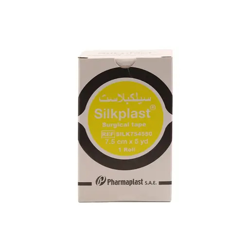 سيلكبلاست شريط لاصق جراحي -7.5سم × 5 يارد