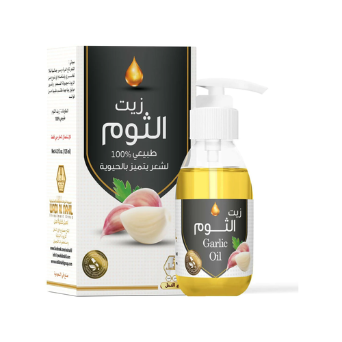 وادي النحل زيت الثوم الطبيعي 100٪؜ للشعر - 125 مل