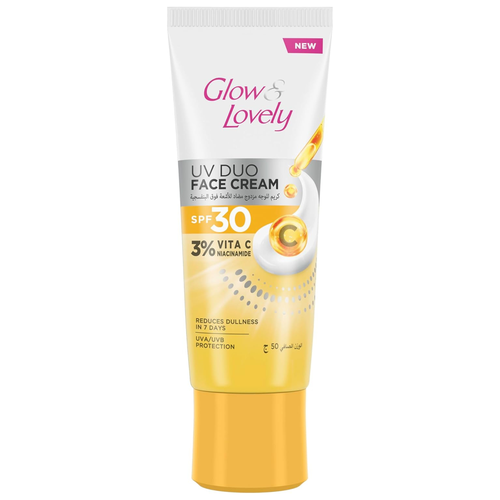  جلو آند لفلي كريم للوجه يو في ديو SPF30 مع فيتامين سي- 50جرام