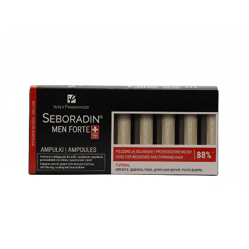 سيبورادين أمبولات لتساقط وضعف الشعر عند الرجال– (77ml ( 14 × 5.5 ml