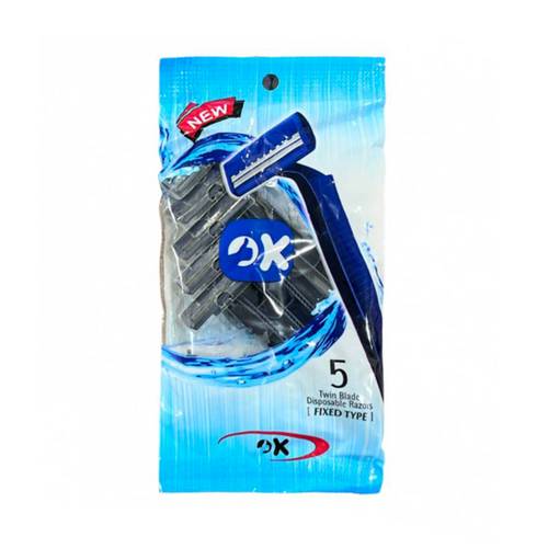 شفرات حلاقة OK الرجالية - 5 قطع