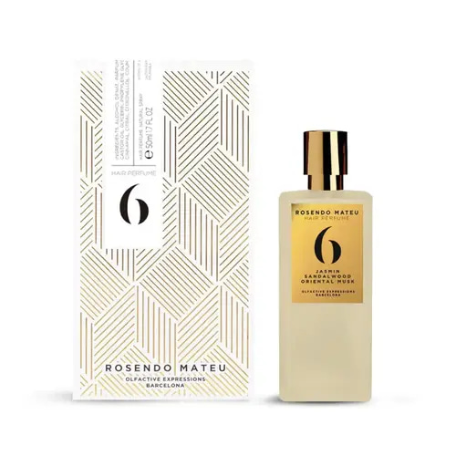 روزيندو ماتيو نمبر 6 عطر شعر برائحة الياسمين والصندل والمسك - 50 مل
