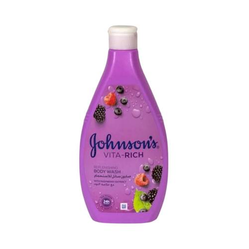 جونسون صابون سائل للاستحمام بخلاصة التوت - 400 مل
