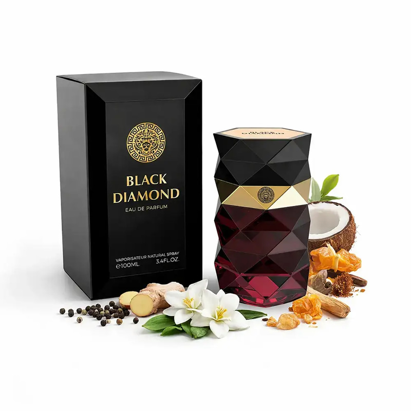 إبراهيم القرشي بلاك دايموند عطر أو دو بيرفيوم للجنسين - 100 مل