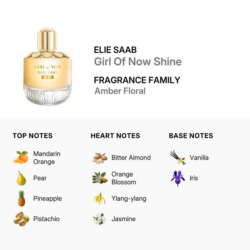 إيلي صعب عطر جيرل اوف ناو شاين نسائي او دو بارفيوم - 90 مل