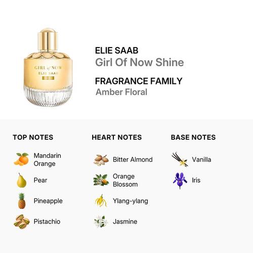 إيلي صعب عطر جيرل اوف ناو شاين نسائي او دو بارفيوم - 90 مل