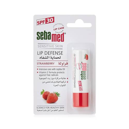 سيباميد مرطب للشفاه مع SPF30 بالفروالة -4.8 جرام 