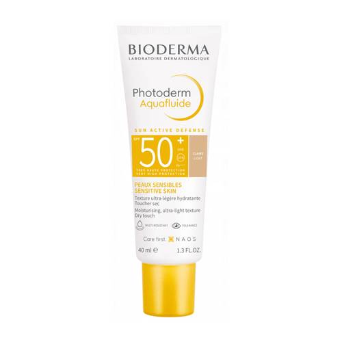 بيوديرما فوتوديرم اكوافلويد +SPF50 كريم حماية من الشمس ملون فاتح - 40 مل