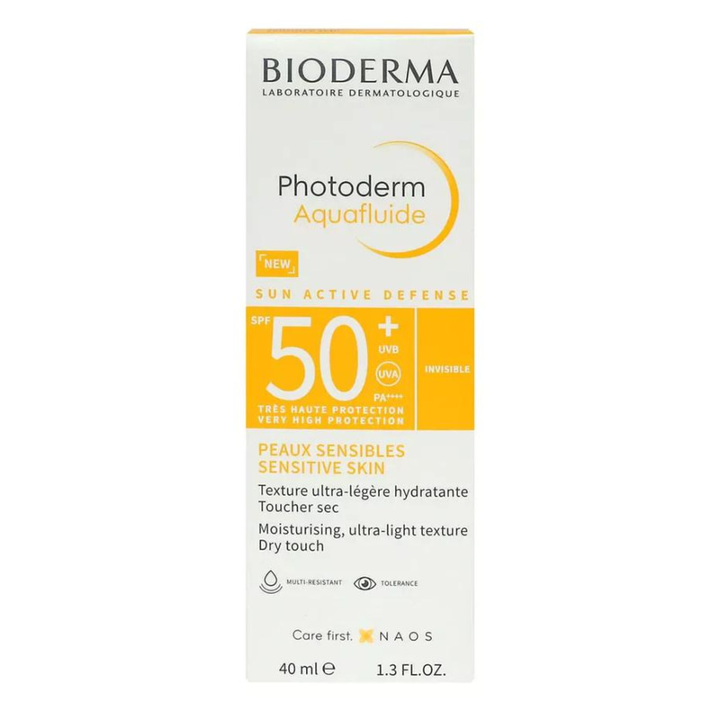بيوديرما فوتوديرم  واقي شمسي سائل  SPF50 للبشرة الحساسة -40 مل 
