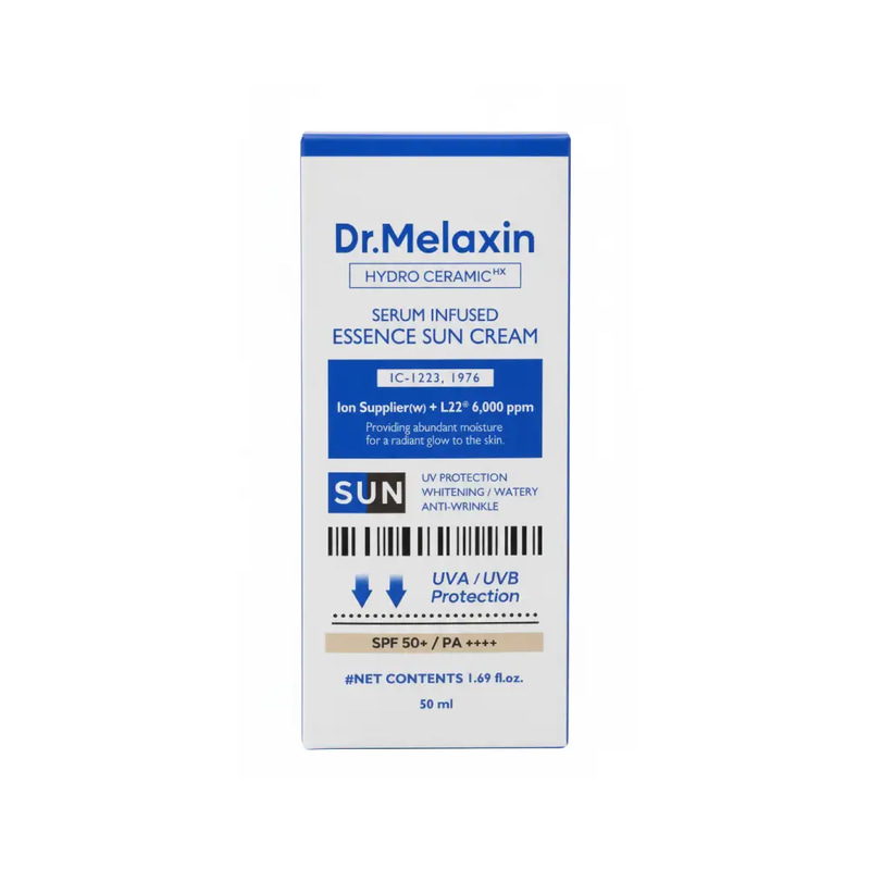 دكتور ميلاكسين كريم واقي شمس SPF 50+ بتركيبة مائية مرطبة  – 50 مل