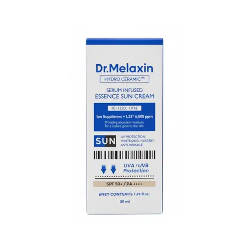 دكتور ميلاكسين كريم واقي شمس SPF 50+ بتركيبة مائية مرطبة  – 50 مل